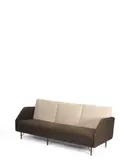 Finn Juhl, Bo-77 Two Tone Sofa, for Bovirke, teak, upholstery, enameled steel