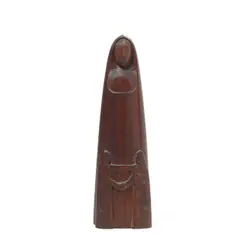 Benjamin Bufano, United in Peace, carved mahogany, unsigned
