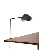Serge Mouille, Agrafee Simple Lamp, designed 1956, for Ateliers Serge Mouille, enameled steel, enameled aluminum, brass