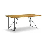 Luther Conover, Table, mahogany, iron