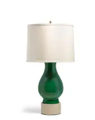 Table Lamp by William Haines, porcelain, lacquered wood, offered Apr 2019
