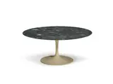 Tulip Coffee Table by Eero Saarinen, for Knoll Associates, powder coated aluminum, marble, sold Apr 2019