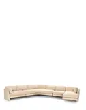 Omnibus Sofa by Vladimir Kagan, in four parts, acrylic, upholstery, sold Apr 2019