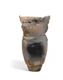 Paul Soldner, Vase with Torn Rim, earthenware, unsigned