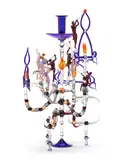 Lucio Bubacco, Angelic Hellish Collaboration, blown glass, etched 'Lucio Bubacco 98'