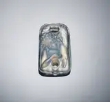 A 'Colombes' Pendant, designed in 1920 by René Lalique, opalescent glass, mould-blown, frosted, and polished, sold Feb 2019
