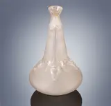 A 'Lézards' Carafe, designed in 1912 by René Lalique, clear glass, mould-blown and frosted, sold Feb 2019