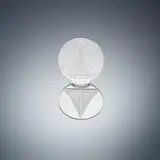 René Lalique, A 'Les Sources' Seal, designed in 1925, clear glass, intaglio moulded-blown, frosted and polished
