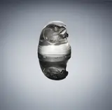 A 'Tête D'Épervier Car Mascot, designed in 1928 by René Lalique, clear glass, mould-blown, frosted and polished, offered Feb 2019