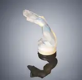 A Very Rare 'Chrysis' Car Mascot, designed in 1931 by René Lalique, opalescent glass, mould-blown, frosted and polished, offered Feb 2019