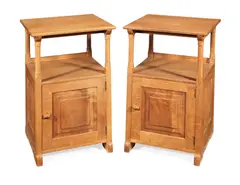 Peter van der Waals, A Pair of Bedside Cabinets, circa 1930