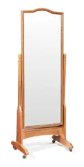 Peter van der Waals, A Cheval Mirror, circa 1930, oak