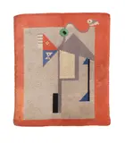Om Ben Nicholson, A Rug, circa 1930, hand tufted wool of abstract design
