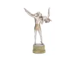 Bruno Zach, A Dancing Couple Figural Group