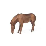 Hagenauer, A Hand Carved Wood Figure of a Zebra, circa 1950