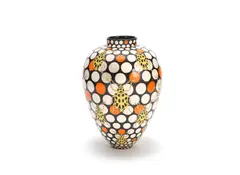 Kitty Shepherd, 'Beetle (Cydianirus ornatus)': A Large Slipware Vase, executed 2019