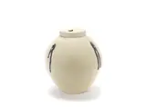 A Vase and Cover by Edmund de Waal, circa 2005, porcelain in a celadon glaze with applied motifs enhanced with dripped blue glazing, offered Jun 2019