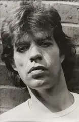 Mick Jagger II by Gottfried Helnwein, 1982, Bromöldruck, sold Nov 2022