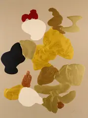 Diango Hernández, Ohne Titel, 2015, Acryl auf Leinwand