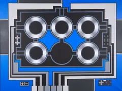 Michael Mattern, "Analyse CXLIV", 2001, Acryl auf Leinwand