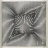 Ludwig Wilding, Ohne Titel (44), 1969, Serigrafie auf Plexiglas 50 x 50 x 6cm