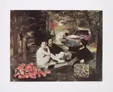 Klaus Staeck, Zurück zur Natur, 1985, Farboffset auf leichtem Karton