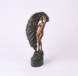 Ernst Fuchs, Venusgürtel, 1979, Bronze, mittelbraun patiniert, teilweise grün patiniert