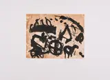 Emil Schumacher, Tortura (Aus: Künstler gegen die Folter), 1993, Farbradierung auf Bütten