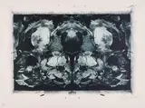 Jasper Johns, After Holbein (Aus: Künstler gegen Folter), 1993, Farblithografie auf Arches (Wasserzeichen)
