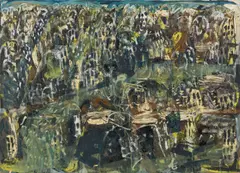 Thomas Hartmann, Ohne Titel, Öl auf Leinwand