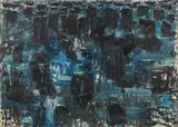 Thomas Hartmann, "Stadtnacht", 1991, Öl auf Leinwand