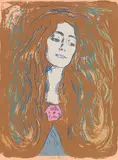 Eva Mudocci (After Munch) by Andy Warhol, 1984, Farbserigraphie auf Lenox Museumskarton, sold Nov 2022