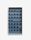 Andreas Schmitten, Nach innen gerichteter Blick, 2019, Metall, Holz, Glas, Stoff, Kunststoff und Lack