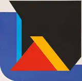 "Espan Nr. 25 IV" by Georg Karl Pfahler, 1978, Acryl auf Leinwand, sold Jun 2023