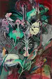 Anna Genger, "The fright of delight", 2010, Mischtechnik auf Leinwand