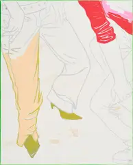 Trine Boesen, "Permayouth Afterglow2", 2004, Acryl auf Leinwand