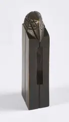 Rainer Kriester, Piccola porta, 1999, Bronze, dunkel patiniert