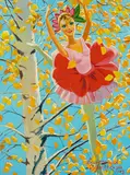 "Barbe (Gold autumn)" by Vladimir Dubossarsky & Alexander Vinogradov, 2003, Öl auf Leinwand, sold Jun 2023