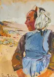 Hans von Bartels, "Fischerfrau"