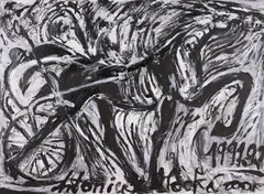 Antonius Hoeckelmann, Ohne Titel, 1991/92, Öl auf Leinwand