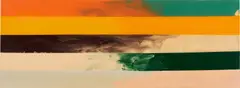 Markus Linnenbrink, "Senza Dubio II", 1995, Enkaustik auf Multiplex