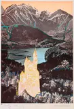 Neuschwanstein - Bayerische Rück by Andy Warhol, 1987, Farboffset und Serigrafie auf leichtem Karton, sold Mar 2023