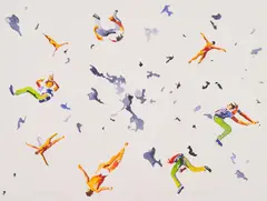 Norbert Bisky, 08.23 H, 2010, Ditone-Print auf Büttenkarton