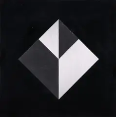 Testura Vibratile by Getulio Alviani, Gebürstetes Aluminium auf schwarz lackierter Holzplatte, sold Oct 2023