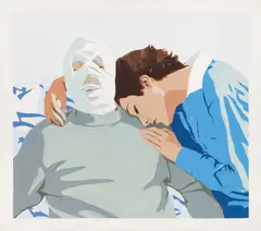 Zbigniew Rogalski, Bandage (3), 2002, Öl auf Leinwand