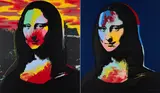 Steve Kaufman, Mona Lisa Sunset und Mona Lisa Blue