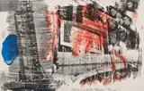 Robert Rauschenberg, Sub-Total (Aus: Stoned Moon Series), 1971, Farblithografie auf Velin