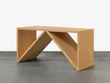 Scott Burton, Tisch, 1989, Holz