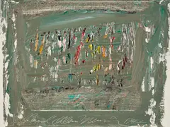 Richard Allen Morris, "Link to the Past", 1982, Acryl auf Leinwand
