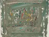 Richard Allen Morris, "Link to the Past", 1982, Acryl auf Leinwand